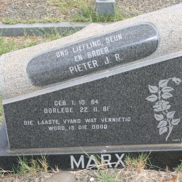 MARX Pieter J.R. 1964-1981