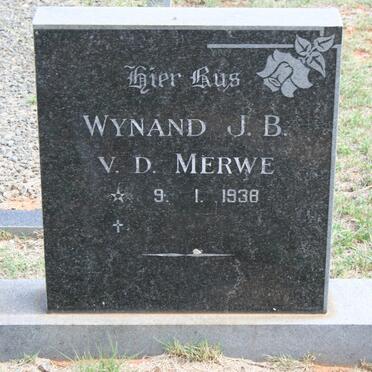 MERWE Wynand J.B., van der 1938-