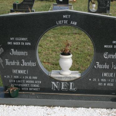 NEL Johannes Hendrik Jacobus 1928-1985 &amp; Cornelia Jacoba NEL 1926-2005