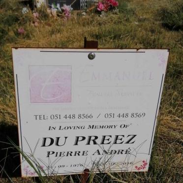 PREEZ Pierre Andre, du 1976-2016