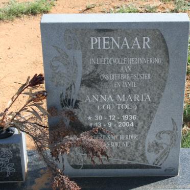 PIENAAR Anna Maria 1936-2004