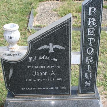 PRETORIUS Johan A. 1947-1985