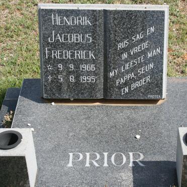 PRIOR Hendrik Jacobus Frederick 1966-1995