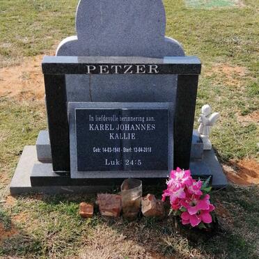 PETZER Karel Johannes Kallie 1948-2018
