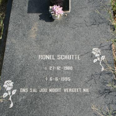 SCHUTTE Ronel 1980-1995
