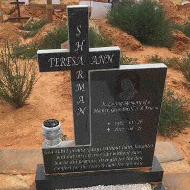 SHARMAN Teresa Ann 1962-2017