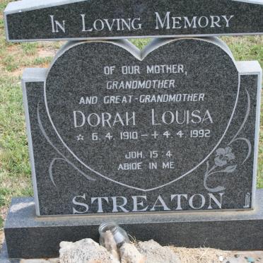 STREATON Dorah Louisa 1910-1992