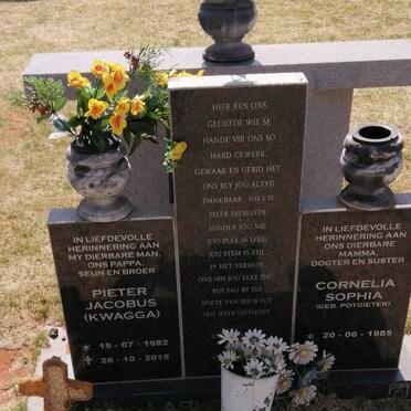 ? Pieter Jacobus 1982-2015 &amp; Cornelia Sophia POTGIETER 1985-