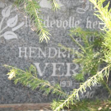 VERWEY Hendrik 1931-1991