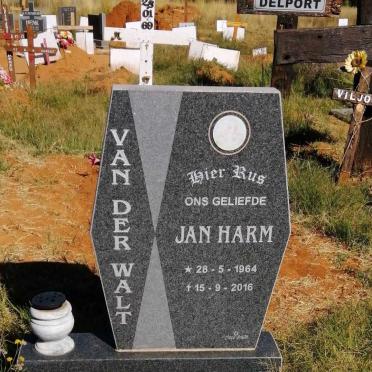 WALT Jan Harm, van der 1964-2016