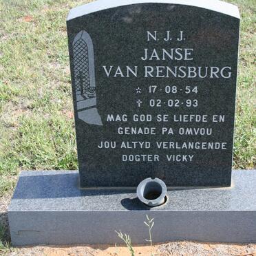 RENSBURG N.J.J., Janse van 1954-1993
