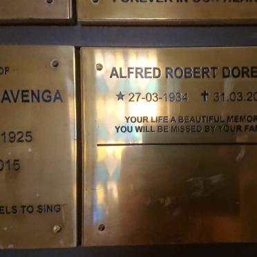 DOREGO Alfred Robert 1934-2015
