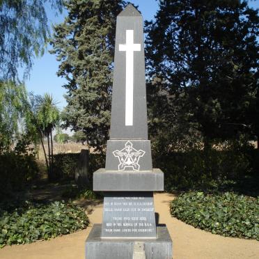 Free State, BLOEMFONTEIN, Hamilton war cemetery