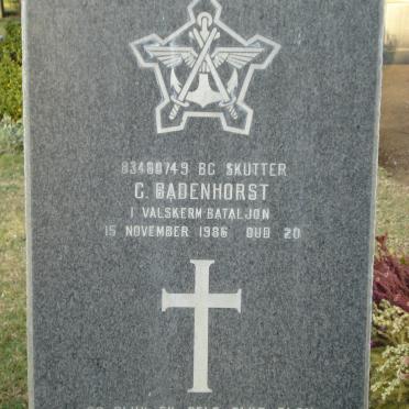 BADENHORST G. -1986