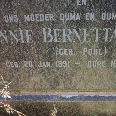 BOTHA Pieter Johannes 1889-1944 &amp; Annie Bernetta POHL 1891-1979