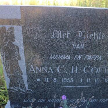 COETZER Anna C.H. 1955-1956