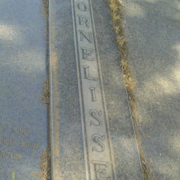 CORNELISSEN Cornelius Phillipus 1942-1999 &amp; Christina Johanna 1948- 