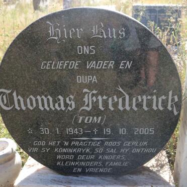 DREYER Thomas Frederick 1943-2005