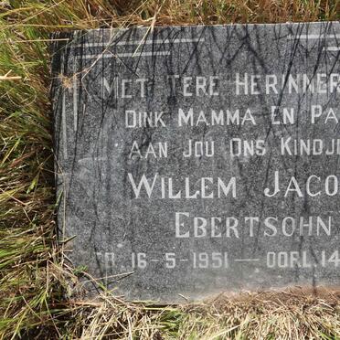 EBERTSOHN Willem Jacobus 1951-1952