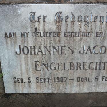 ENGELBRECHT Johannes Jacobus 1907-1946