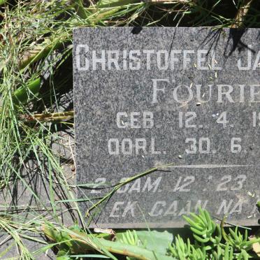 FOURIE Christoffel Jacobus 1969-1969