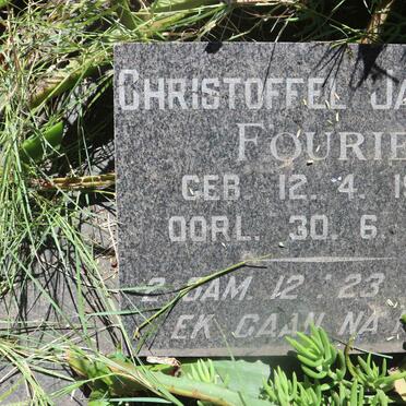 FOURIE Christoffel Jacobus 1969-1969