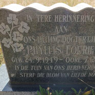 FOURIE Phyllis 1949-1951