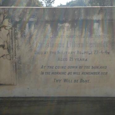 HERHOLDT Constance Lillian -1944