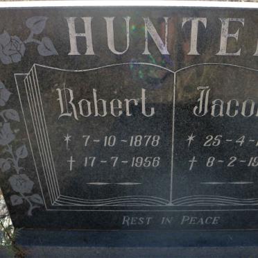 HUNTER Robert 1878-1956 &amp; Jacoba 1886-1951