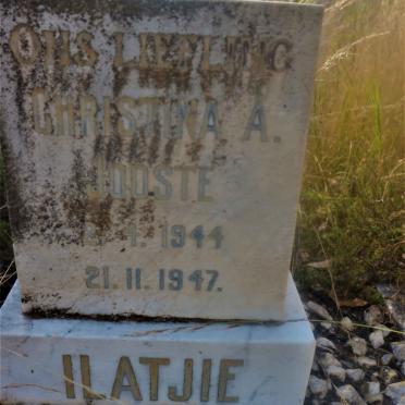 JOOSTE Christina A. 1944-1947