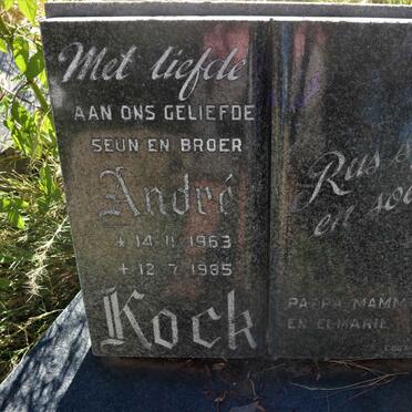 KOCK Andre 1963-1985