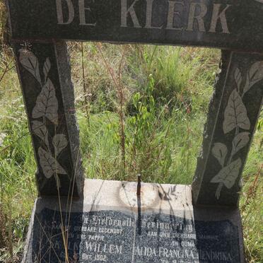 KLERK Skalk Willem, de 1902-1946 &amp; Alida Francina Hendrika 1908-1988