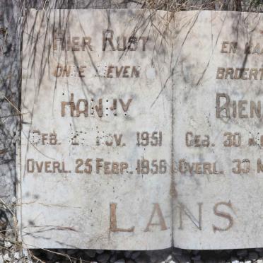 LANS Rienie 1950-1950 :: LANS Hanny 1951-1958