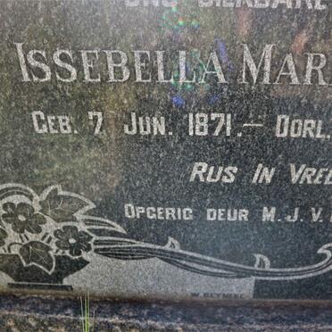 MOUTON Issebella Maria 1871-1951