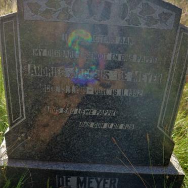MEYER Andries Jacobus, de 1918-1952