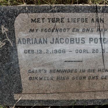 POTGIETER Adriaan Jacobus 1906-1946