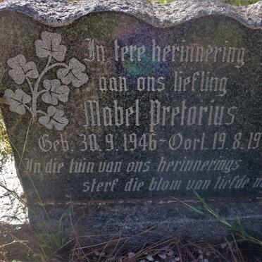 PRETORIUS Mabel 1946-1952