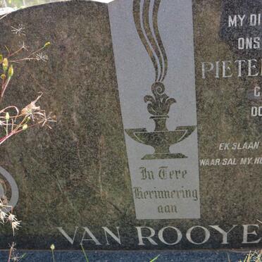 ROOYEN Pieter Johannes, van 1893-1972