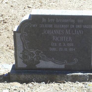 RICHTER Johannes M. 1908-1954