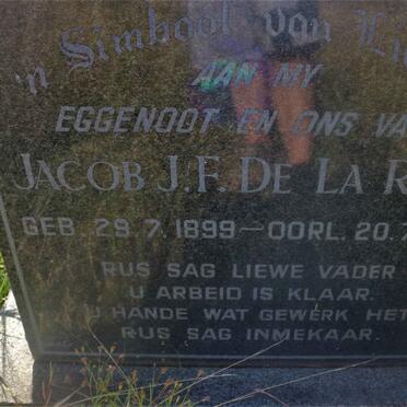 ROSA Jacob J.F., de la 1899-1956