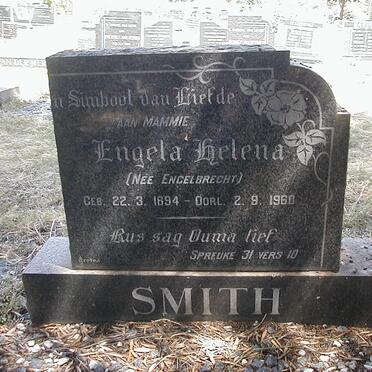 SMITH Engela Helena nee ENGELBRECHT 1894-1960