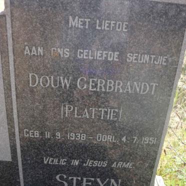 STEYN Douw Gerbrandt 1938-1951