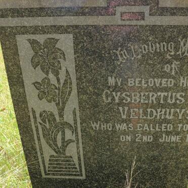 VELDHUYSEN Gysbertus -1955