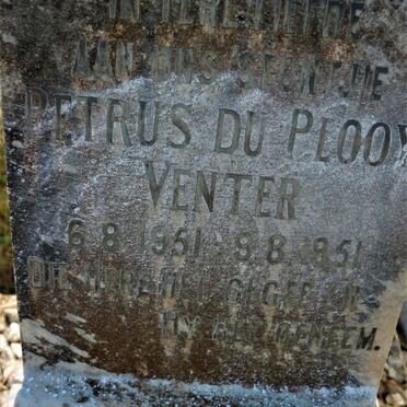 VENTER Petrus du Plooy 1951-1951