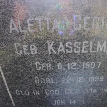 VILJOEN Johannes Hendrikus 1890-1956 &amp; Aletta Cecilia KASSELMAN 1907-1999