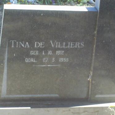 VILLIERS Tina, de 1912-1955