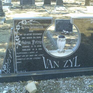 ZYL Gideon Petrus, van 1935-1991