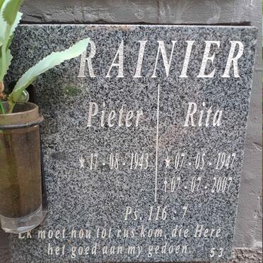 RAINIER Pieter 1943- & Rita 1947-2007
