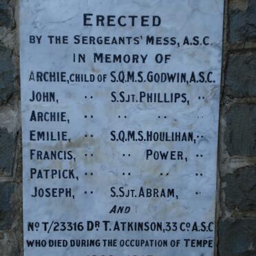 4. Memorial Plaque