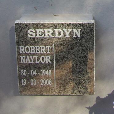 SERDYN Robert Naylor 1948-2006
